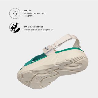 Sandal nam nữ Lucky Star quai chữ Z QB05G giá sỉ - giá bán buôn