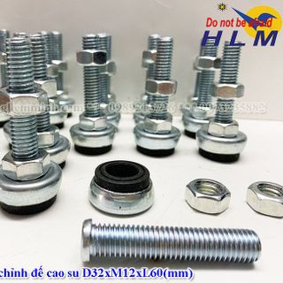Chân tăng chỉnh | Chân tăng chỉnh D32xM12xL60(mm)