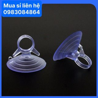 Bộ 10 cốc hút 45mm gắn tấm che nắng cho xe hơi, ô tô - Giác hút chân không