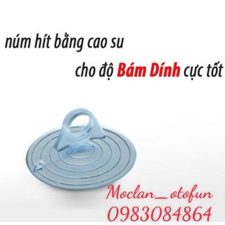 Bộ 10 cốc hút 45mm gắn tấm che nắng cho xe hơi, ô tô - Giác hút chân không