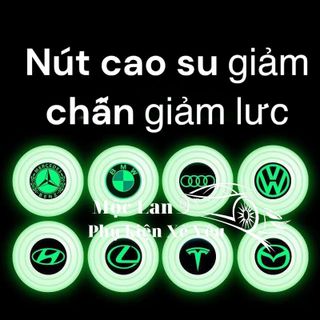 Nút Cao Su Giảm Chấn Giảm Lực Đóng Cửa Ô Tô Phát Quang Ban Đêm- Chống Sốc Bảo Vệ Cánh Cửa Xe Ô Tô (Loại 1)