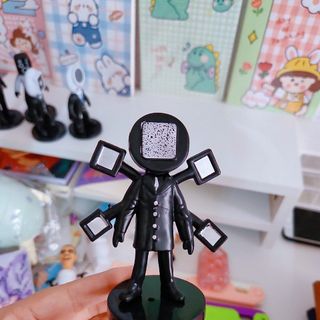 BỘ 12 MÔ HÌNH BỒN CẦU TOILET MAN