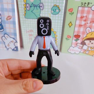 BỘ 12 MÔ HÌNH BỒN CẦU TOILET MAN
