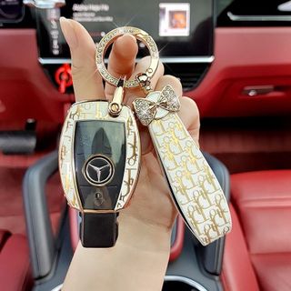 Ốp chìa khóa GUCCI-BURBERRY-DIOR-BALENCIAGA-HERMES các dòng xe MERCEDES: Mercedes-Benz, c300,c200, c250