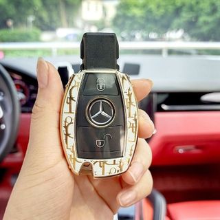 Ốp chìa khóa GUCCI-BURBERRY-DIOR-BALENCIAGA-HERMES các dòng xe MERCEDES: Mercedes-Benz, c300,c200, c250