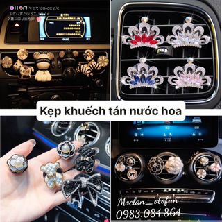 (Viên Nhỏ) Sáp Thơm Ô Tô Viên Thay Thế - Sáp Thơm Cài Cửa Gió Điều Hòa Khử Mùi Xe Hơi Với 6 Mùi Khác Nhau