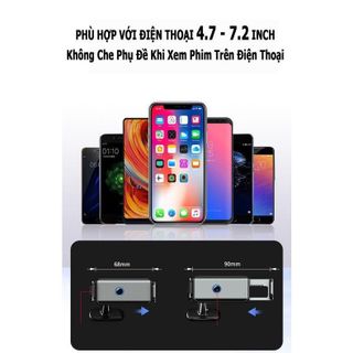 Giá Đỡ Điện Thoại Trên Xe Ô Tô, Cảm Ứng Hoàn Toàn Tự Động, Dính Bảng Taplo Và Kẹp Khe Gió Điều Hòa - Hàng Nhập Khẩu