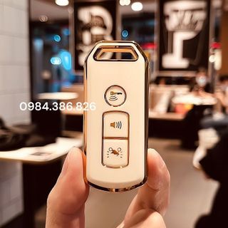 Ốp TPU bảo vệ chìa khóa xe máy Smartkey Honda 3 nút bảo vệ chìa khóa xe máy Smartkey Honda: Vision, SH Mode, Air Blade,