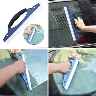Cây gạt nước lau kính, rửa xe ô tô bằng cao su dẻo silicon cần ngắn