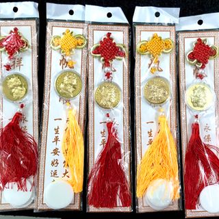 Dây Treo Ô Tô Đồng Xu Hình Con Rồng Cute