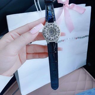 ĐỒNG HỒ SIÊU CẤP NỮ GRA.FF DIAMOND DA ĐEN