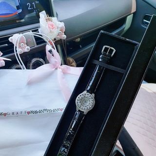 ĐỒNG HỒ SIÊU CẤP NỮ GRA.FF DIAMOND DA ĐEN