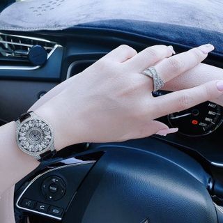 ĐỒNG HỒ SIÊU CẤP NỮ GRA.FF DIAMOND DA ĐEN