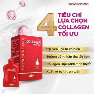 NƯỚC UỐNG COLLAGEN DIPEPTIDE - LIỆU TRÌNH 1 THÁNG - SẮC NGỌC KHANG