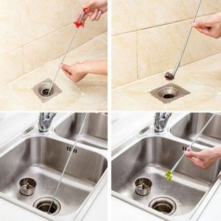 Dụng Cụ Thông Tắc Cống 2in1 60cm