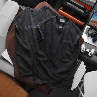 Áo thun ba lỗ nam chất cotton, áo thun nam cao cấp, chất  chơi với logo phản quang bắt mắt - size từ 55kg - 85kg