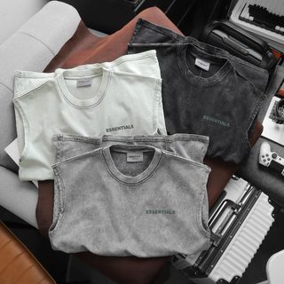 Áo thun ba lỗ nam chất cotton, áo thun nam cao cấp, chất  chơi với logo phản quang bắt mắt - size từ 55kg - 85kg