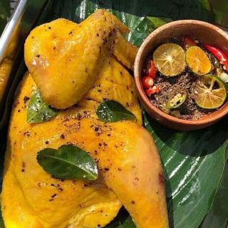 gà ủ muối tiêu vĩ nữa con