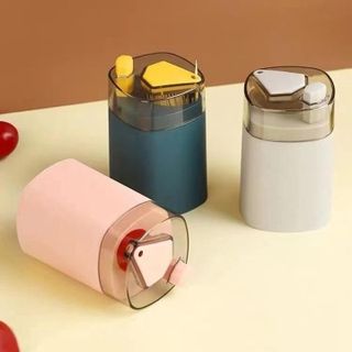 Lọ Đựng Tăm, Hộp Đựng Tăm Thông Minh Có Nút Nhấn Tự Động Bật Tăm Lên