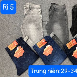 QUẦN RIN DÀI TRUNG NIÊN TG - Xưởng sỉ quần áo nam