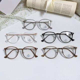 Kính Nữ chống ánh sáng xanh Kính cận thị Chất liệu kim loại Kính cận thị