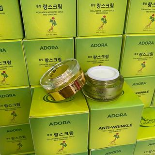 KEM ADORA - GOLD AND LUXURY GOLD RED GINSENG CHUYÊN NÁM TÀN NHANG ĐỒI MỒI - NGỪA NHĂN - TRẮNG DA SÁNG MỊN