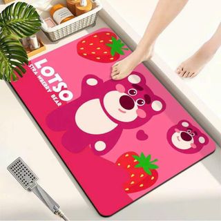 Thảm Lông Cừu Mẫu Gấu Dâu