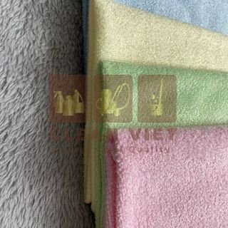 KHĂN LAU ĐA NĂNG MICROFIBER 40x40cm, Khăn lau chuyên dùng lau bếp/Khăn lau Ô tô/ Khăn lau kính - khăn dày không đổ lông