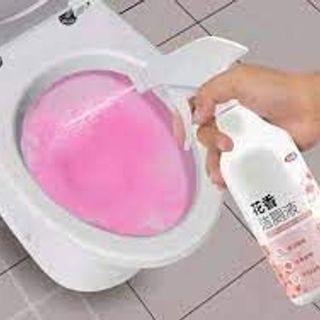 Sỉ Chai xịt tẩy rửa bồn cầu HOA ANH ĐÀO, nhà vệ sinh đa năng siêu sạch hương nước hoa anh đào khử khuẩn 500ml