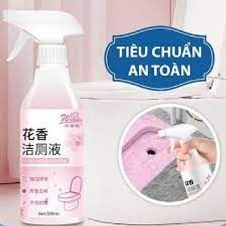 Sỉ Chai xịt tẩy rửa bồn cầu HOA ANH ĐÀO, nhà vệ sinh đa năng siêu sạch hương nước hoa anh đào khử khuẩn 500ml