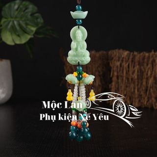 Các Mẫu Khánh Quan Âm Phong Thủy Trang Trí Ô Tô, Xe Hơi Mang Lại May Mắn Và Tài Lộc-Khánh Treo Xe,Dây Treo Xe Phật