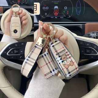 Ốp chìa khóa LV các dòng xe MERCEDES: Mercedes-Benz GLC-Class 2020-2021, E-Class 2020-2021, C-Class 2020-2021...