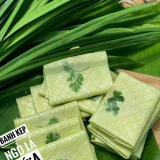 BÁNH KẸP NGÒ NHÂN ĐẬU PHỘNG LÁ DỨA BÉO NGẬY THƠM NGON - WINNIE HOUSE