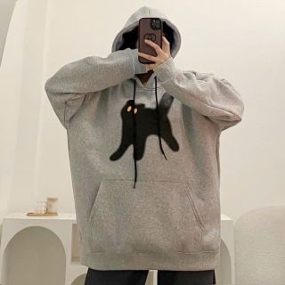 Áo hoodie in mèo