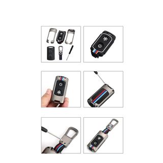Ốp khóa kim loại xe máy Yamaha Exciter 155VVA NVX Janus Grande bảo vệ tốt chịu va đập cao - Mộc Lan phụ kiện xế yêu