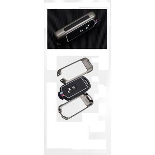 Ốp Chìa Khóa Smartkey Xe Máy Airblade Lead Vario Hợp Kim Kẽm 2 Nút - Mộc Lan phụ kiện xế yêu