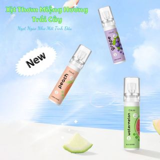 Xịt Thơm Miệng Hương Trái Cây CUIJU Dung Tích 22ml Chai Xịt Thơm Miệng Giúp Hơi Thở Thơm Mát