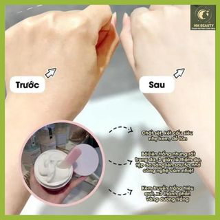 Kem body Weilaiya cream 200gram kích trắng mịn nâng tone bảo vệ chăm sóc dưỡng tái tạo da kháng nắng tự nhiên hiệu quả tối ưu