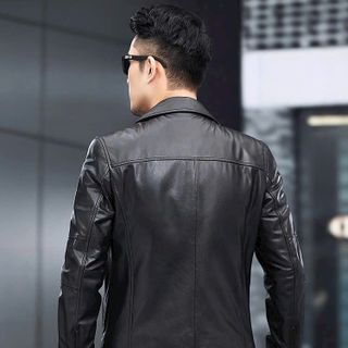 ÁO KHOÁC DA NAM PHONG CÁCH LỊCH LÃM MỚI AD050