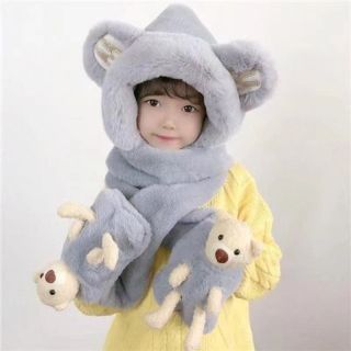 MŨ LÔNG KÈM KHĂN VÀ GĂNG TAY CHO BÉ