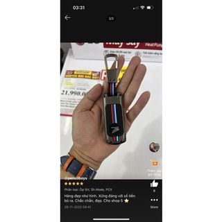 Ốp Chìa Khóa Smartkey Xe Máy Airblade Lead Vario Hợp Kim Kẽm 2 Nút - Mộc Lan phụ kiện xế yêu