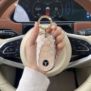 Ốp chìa khóa GUCCI,BBR,DIOR các dòng xe Mercedes mẫu mới: C300 2022,2023,...ỐP khóa bảo vệ xe chống xước cao cấp