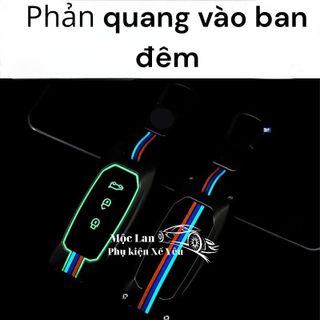 Ốp khóa kim loại cao cấp dáng thể thao xe ô tô FORD Focus Kuga Fiesta MK4 ST bảo vệ chìa khóa chịu va đập tốt