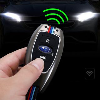 Ốp khoá kim loại bảo vệ chìa khoá SUBARU ,subaru forester, wrx, xv , outback, legacy có phản quang thể thao - Mộc Lan