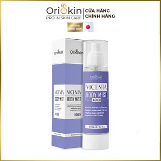 Xịt Mụn Lưng , Ngực , Giảm Mụn Sưng , Mụn Viêm , Mụn Trứng Cá , Giảm Viêm Nang Lông Nữ Oriskin Vicenta Body Mist 100ml