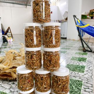 Cá cơm rim hũ 350 gam