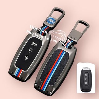 Ốp khóa kim loại cao cấp dáng thể thao xe ô tô FORD TERRITORY 2020- 2023 bảo vệ chìa khóa chịu va đập tốt -otofunmoclan