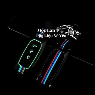 Ốp khóa kim loại cao cấp dáng thể thao xe ô tô FORD TERRITORY 2020- 2023 bảo vệ chìa khóa chịu va đập tốt -otofunmoclan
