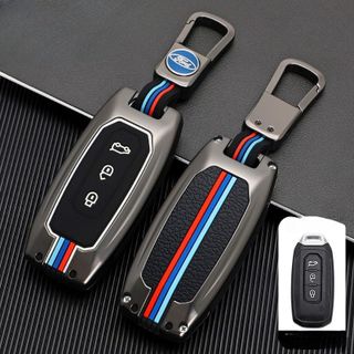 Ốp khóa kim loại cao cấp dáng thể thao xe ô tô FORD TERRITORY 2020- 2023 bảo vệ chìa khóa chịu va đập tốt -otofunmoclan