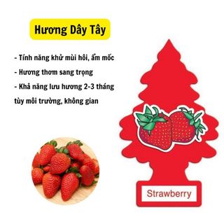 Lá thơm Little Trees treo xe ô tô - lá thông thơm mùi tủ quần áo và phòng ngủ - Mộc Lan Phụ Kiện Xế Yêu